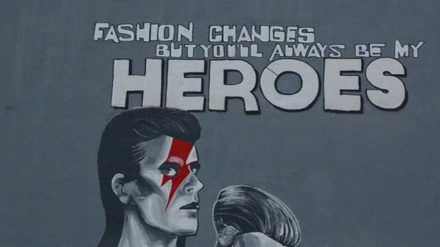 David Bowie, Sarajevo lo omaggia con un murale (FOTO)